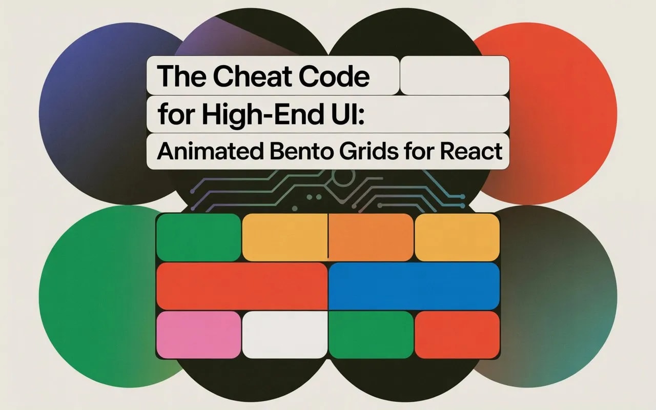 The Cheat Code for High-End UI: Animated Bento Grids for React – ogBlocks Blog