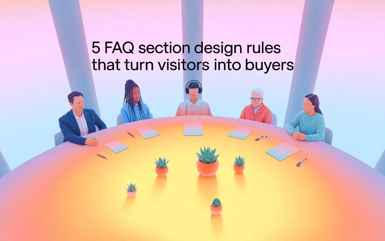 5 Faq section design Rules That Turn Visitors into Buyers – ogBlocks Blog
