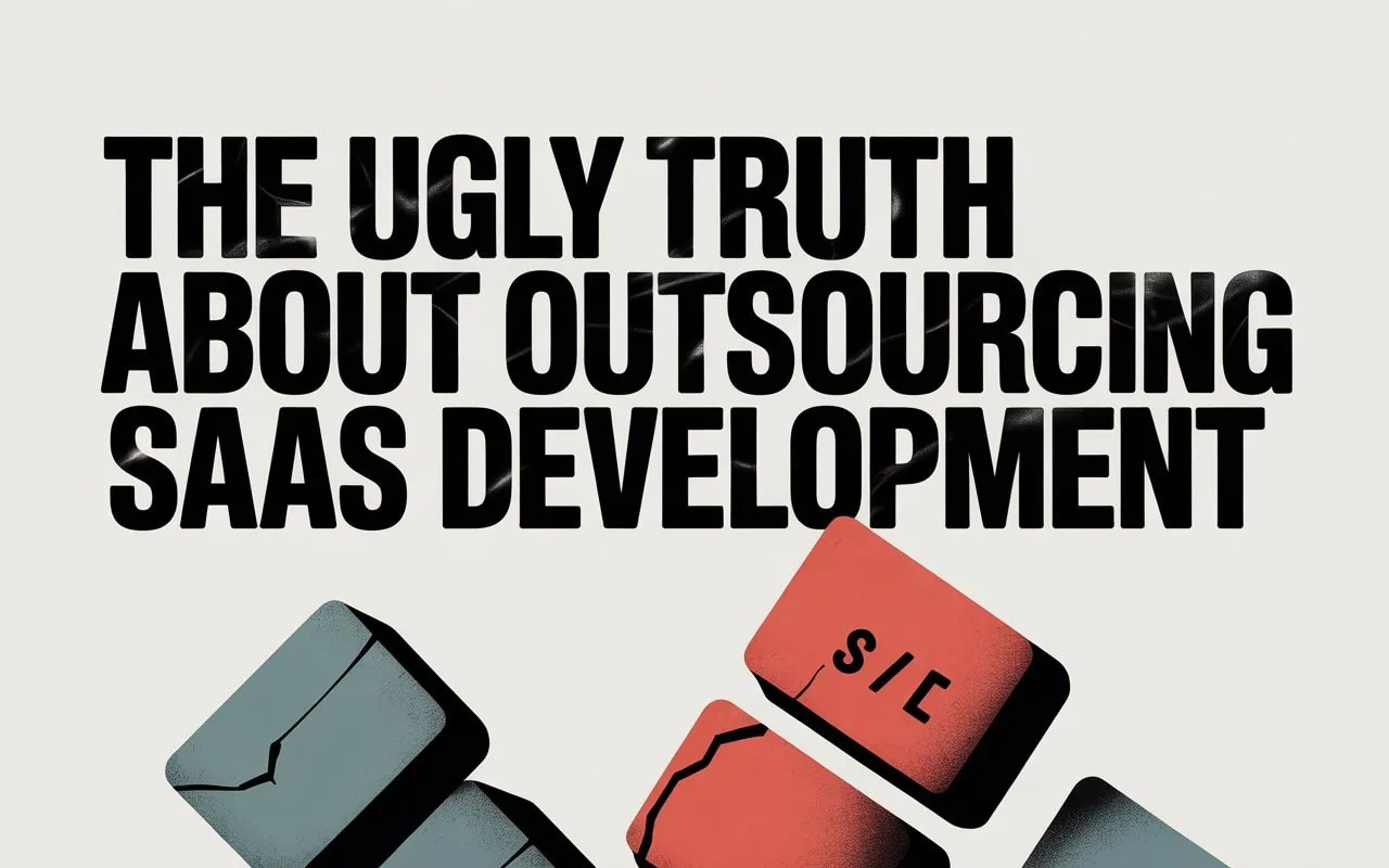 The Ugly Truth About Outsourcing SaaS Development – cover image comparing React animation libraries