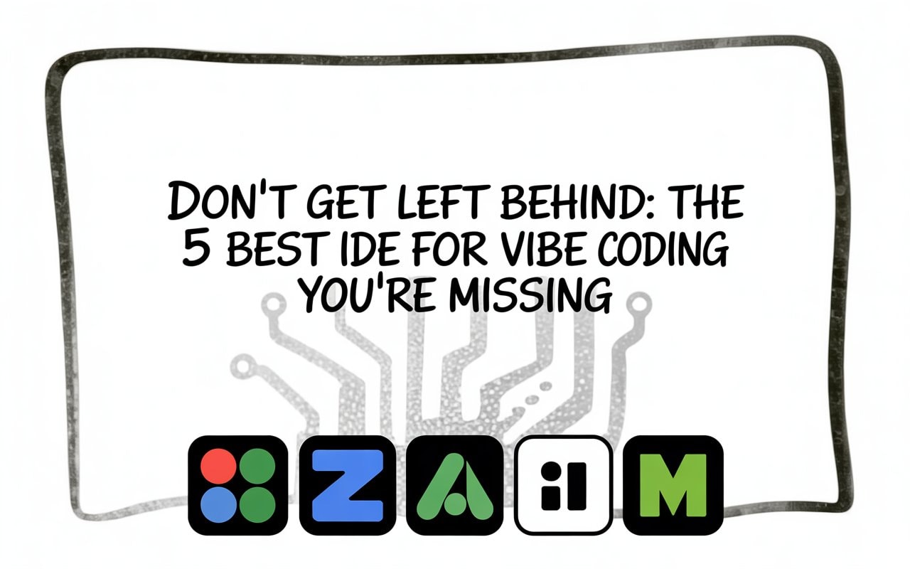 Don't Get Left Behind: The 5 Best IDE for Vibe Coding You're Missing – cover image comparing React animation libraries