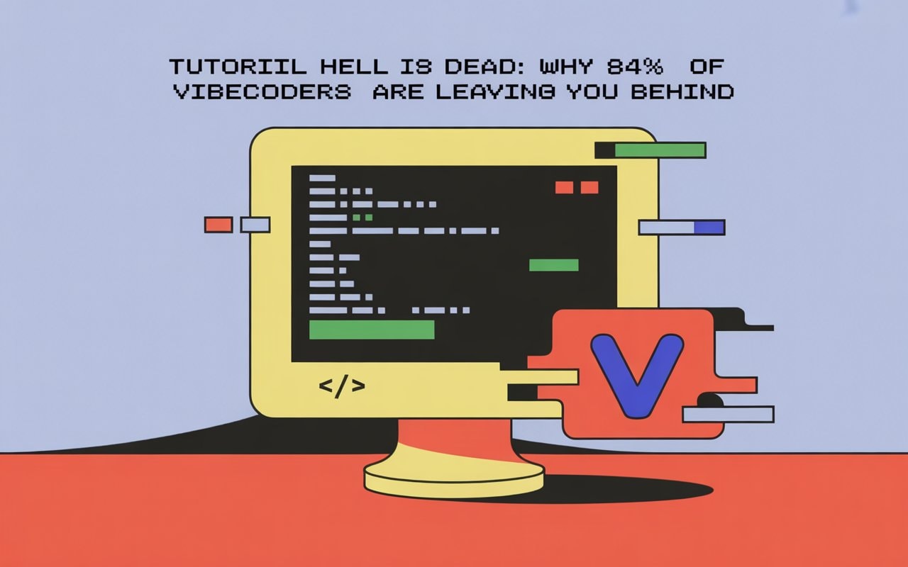 Tutorial Hell is Dead: Why 84% of Vibecoders Are Leaving You Behind – cover image comparing React animation libraries