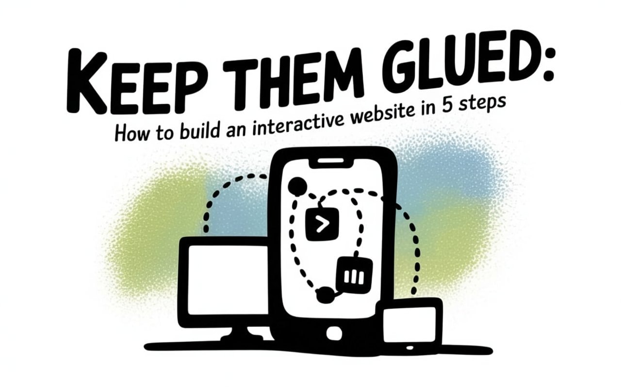 Keep Them Glued: How To Build An Interactive Website in 5 Steps – cover image comparing React animation libraries