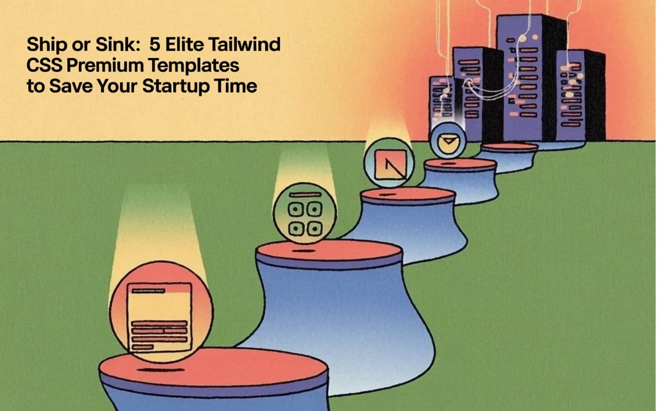 Ship or Sink: 5 Elite Tailwind CSS premium templates to Save Your Startup Time – cover image comparing React animation libraries