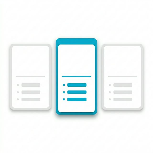 3 Tiered SaaS Pricing Cards Example