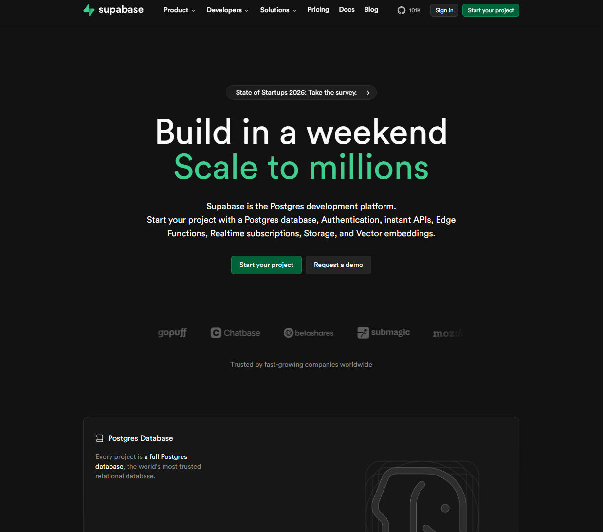 Supabase Auth Dashboard