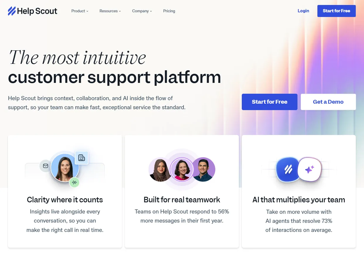 Help Scout beacon interface