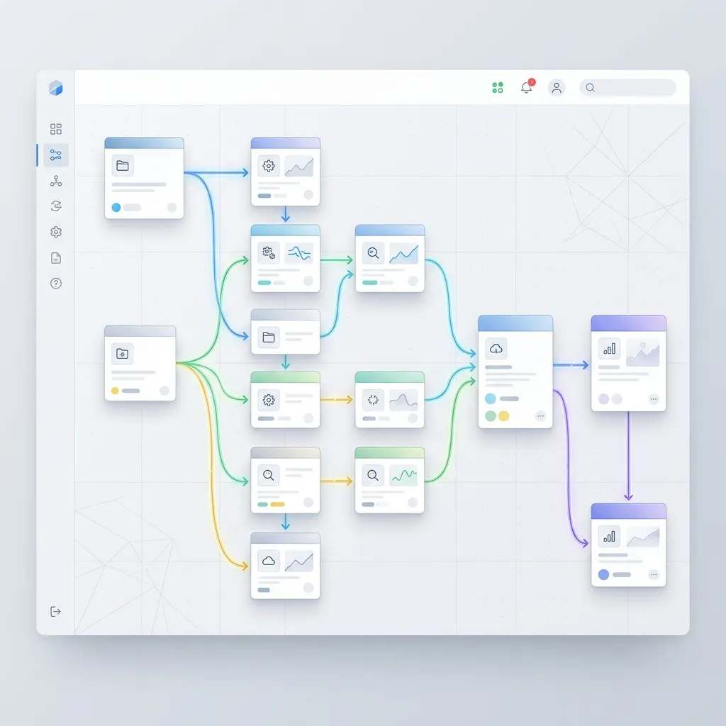 Node-Based Workflow Visualizer