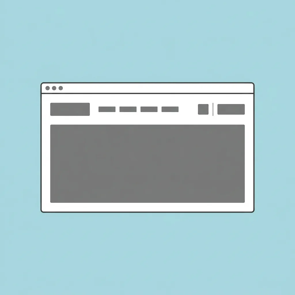 Minimal UI design showing website engagement