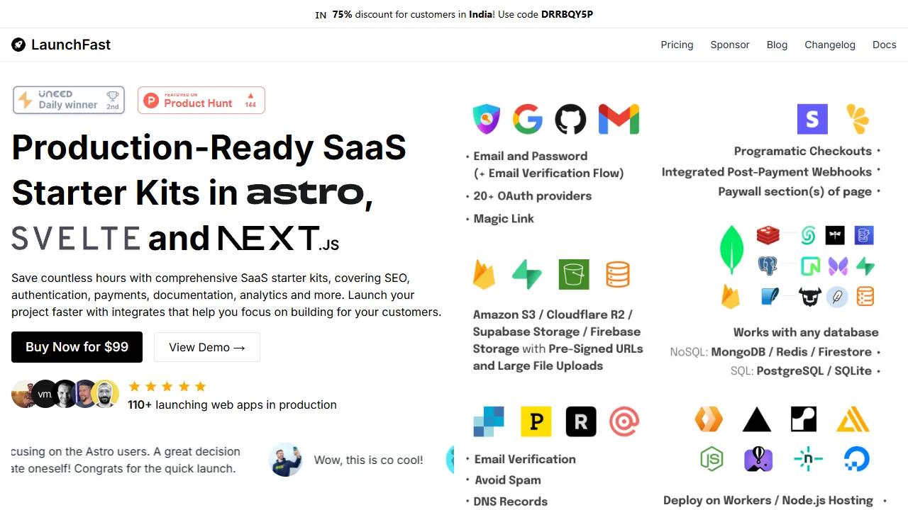 LaunchFa.st Boilerplate